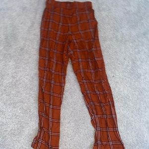 American Eagle Orange Pattern Pants 🧡